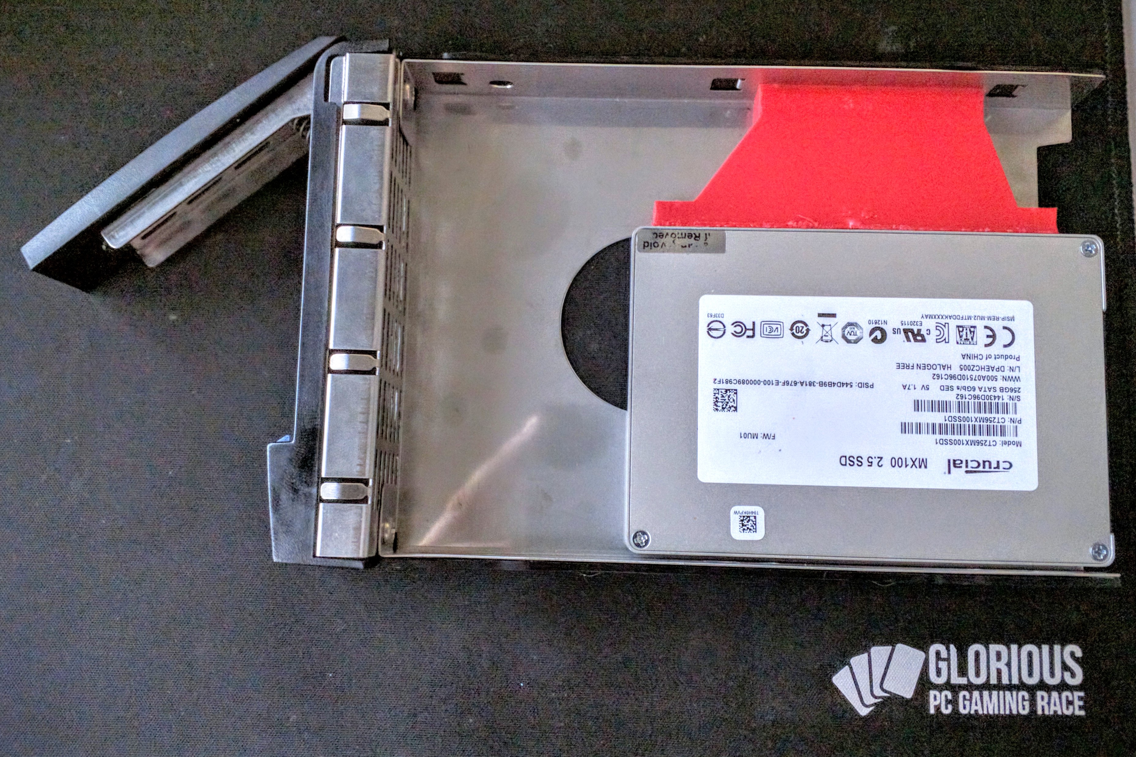 Simple 2.5" to 3.5" Hot Swap Tray Adapter