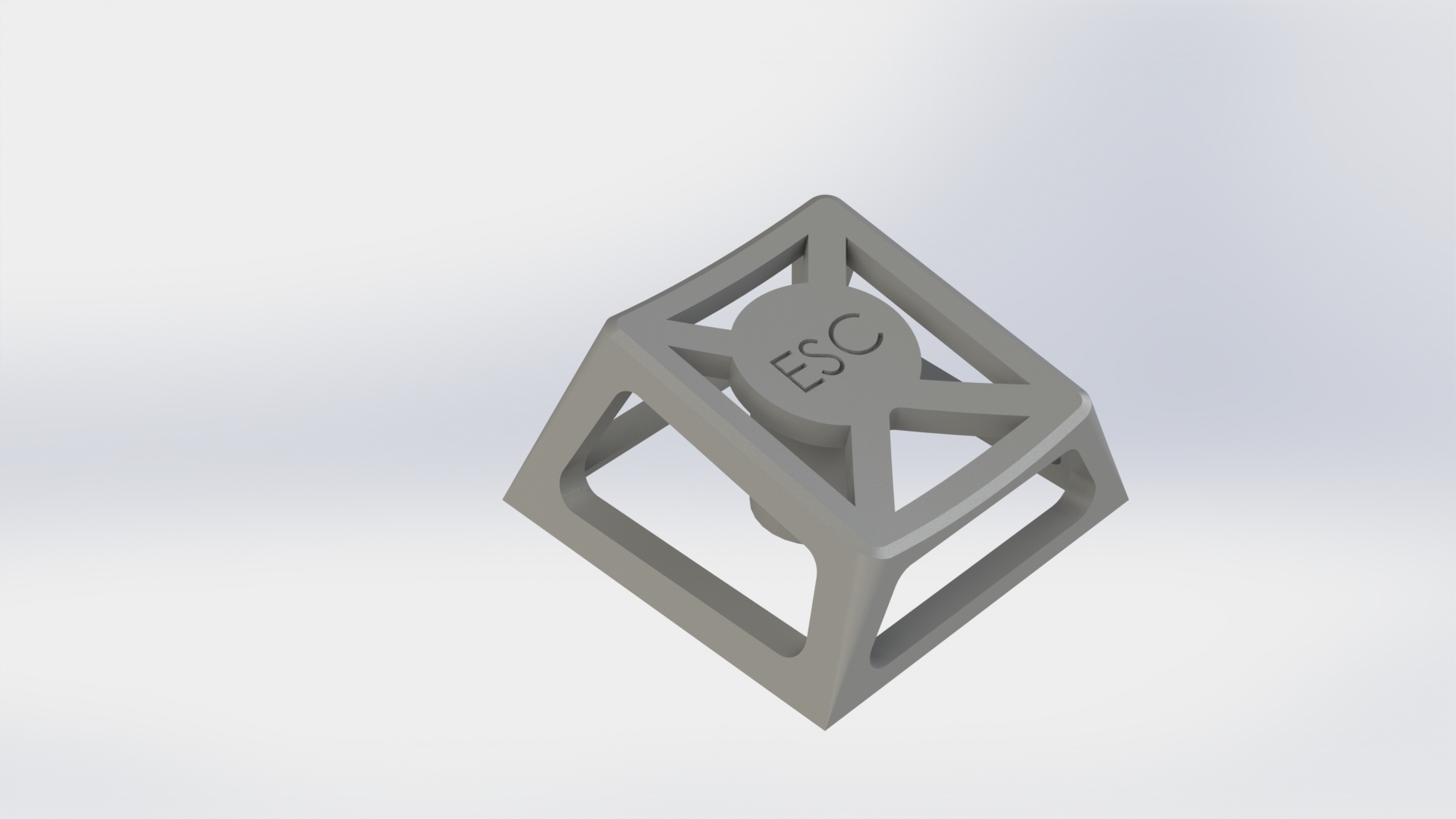 Skeletonized Escape Keycap