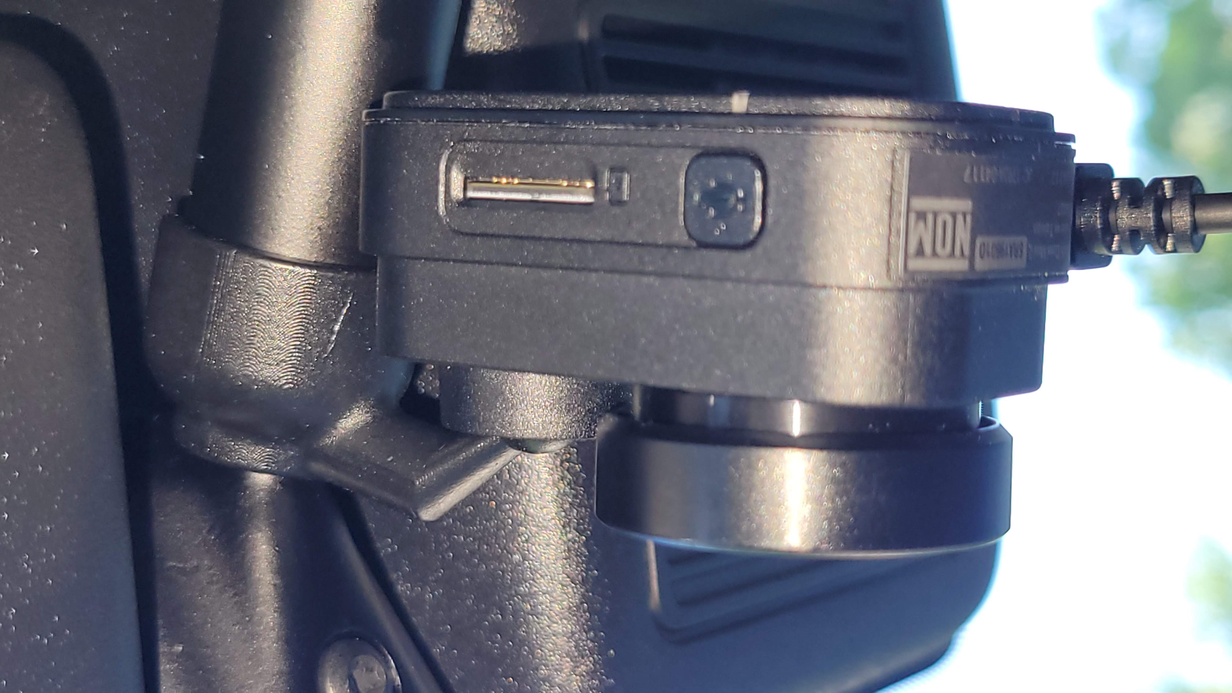 Garmin Dash Cam Mini 2 Bronco Sport mirror mount