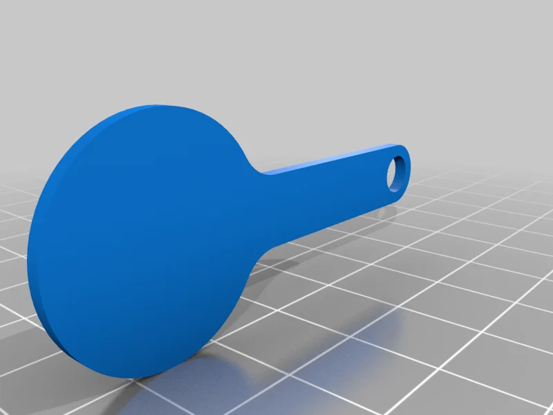 Aldi Cart Key Keychain
