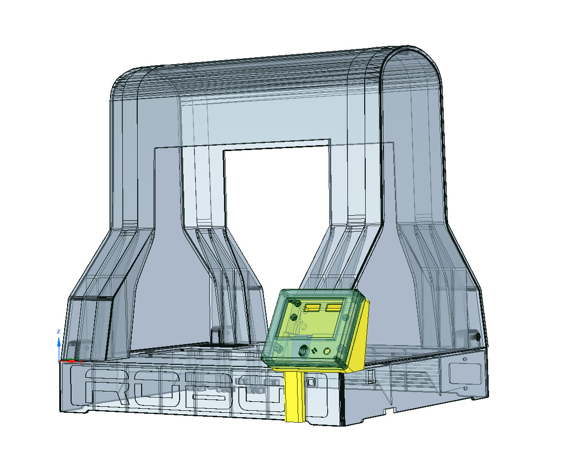 Robo3D RepRapDiscount Full Graphic Smart Controller case support