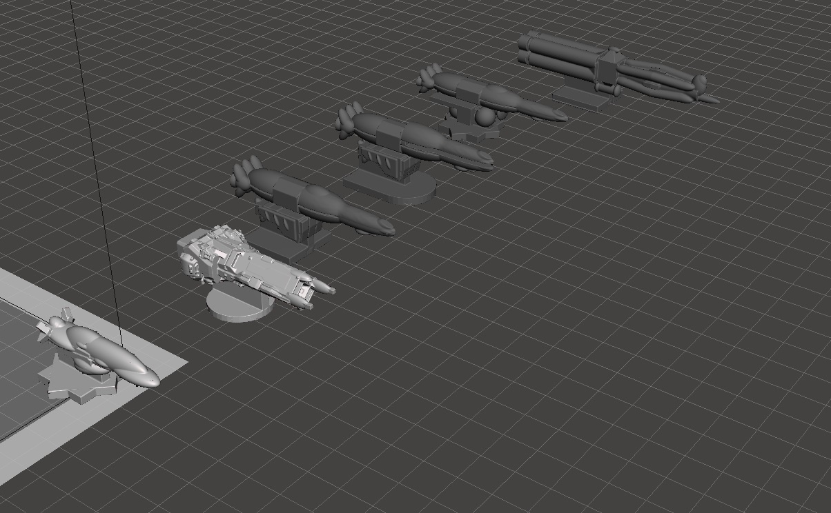 ROBOTECH Inherit the Stars United Nations (REF) Fleet RRT Strategy GAME PIECES set3 Garfish Type2