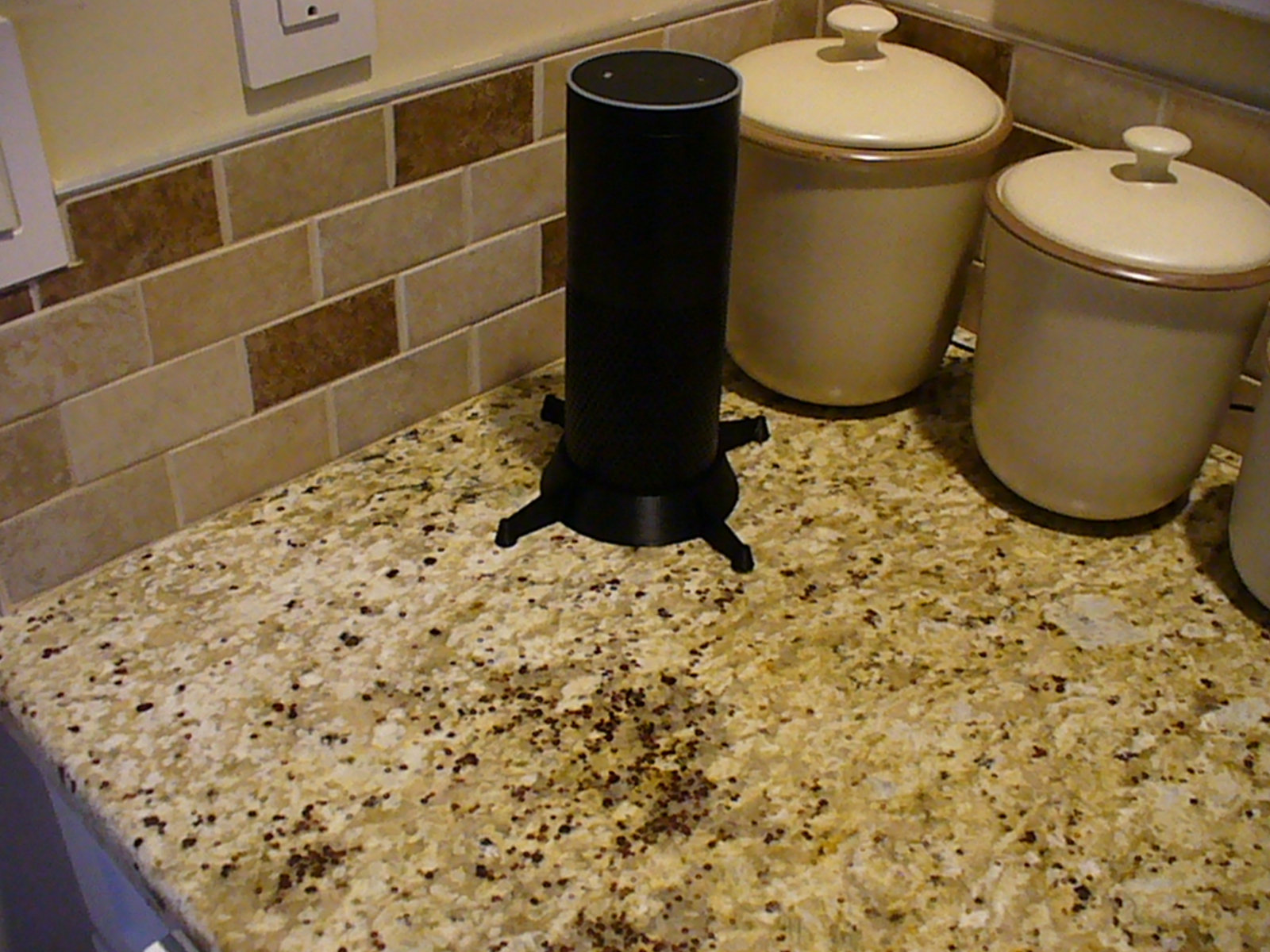 Amazon Echo Rocket Base and Wire Storage