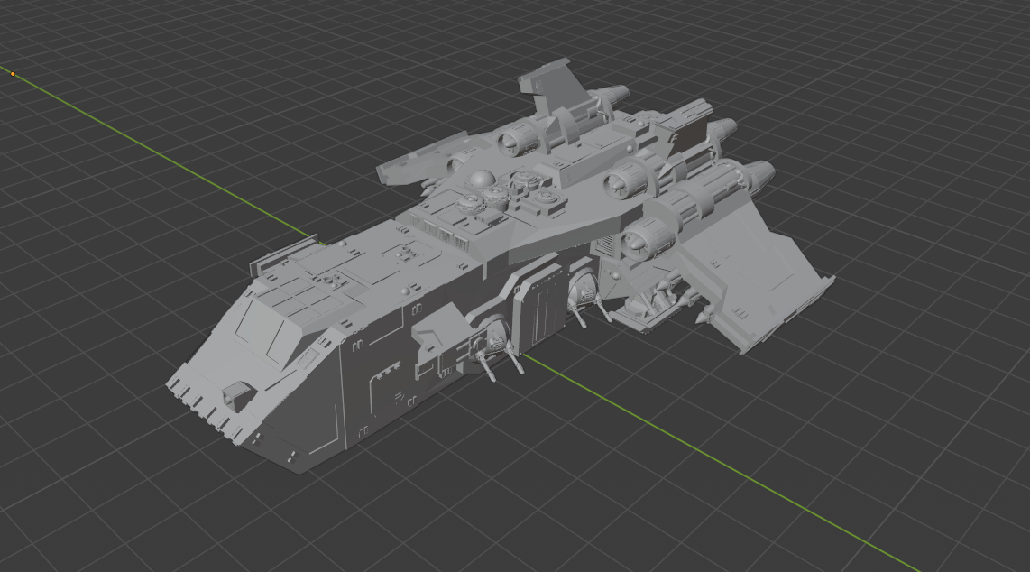 Draugr Pattern Tempestus Avem Gunship