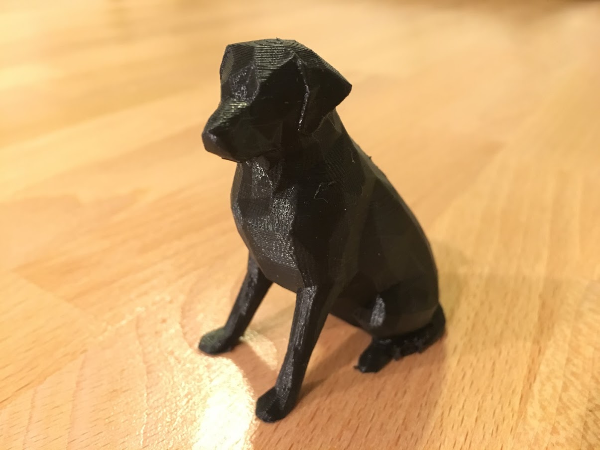 Low Poly Labrador (Female Version)