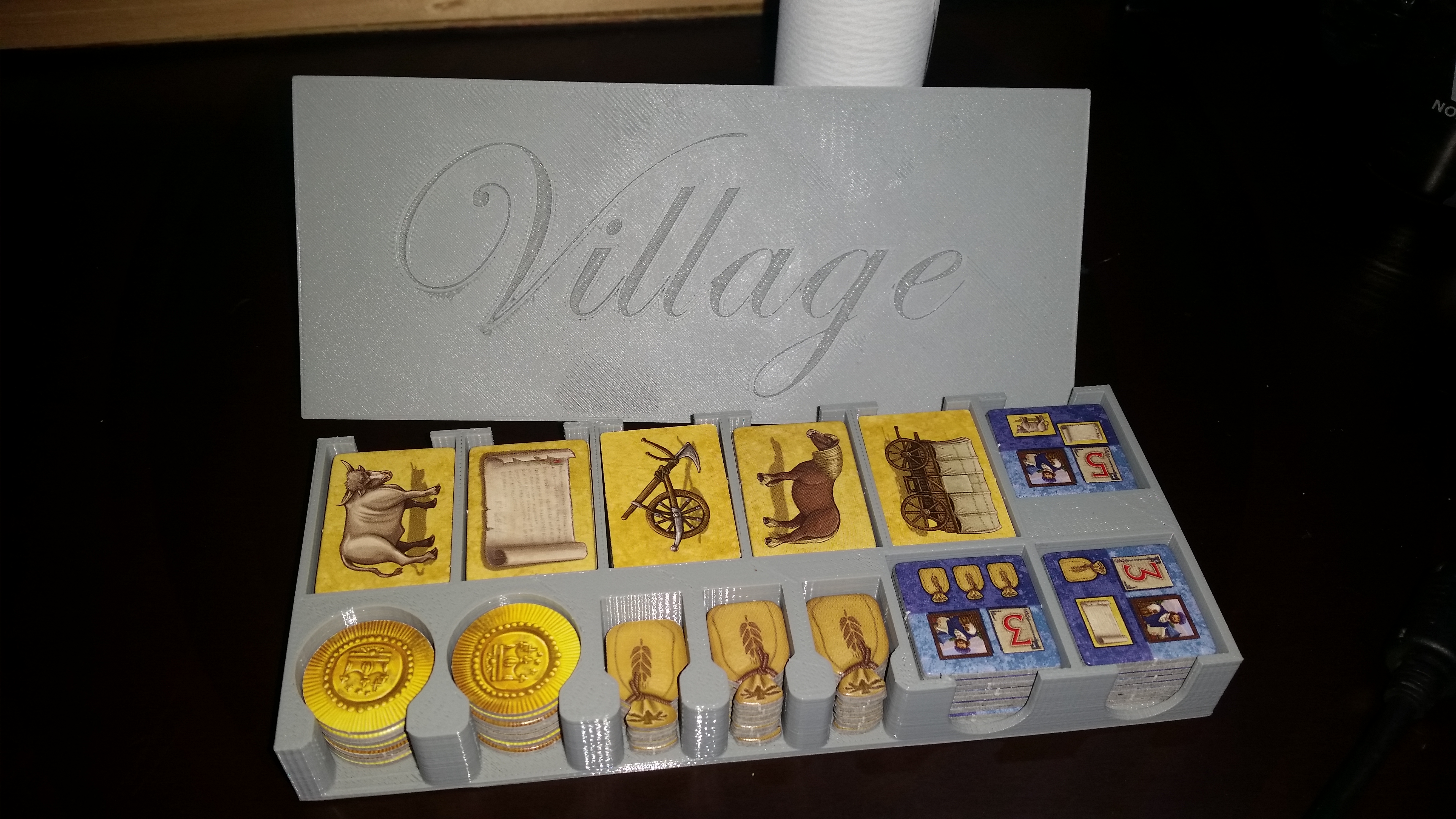 Village Board Game Storage Solution