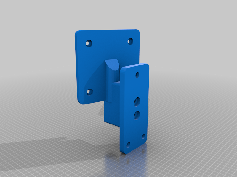 Monitor arm wall mount (~180 degree rotation)