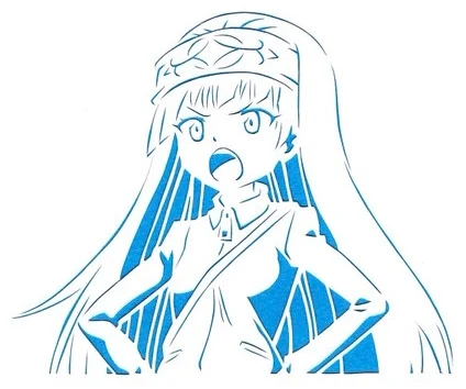 Usui Pirica stencil