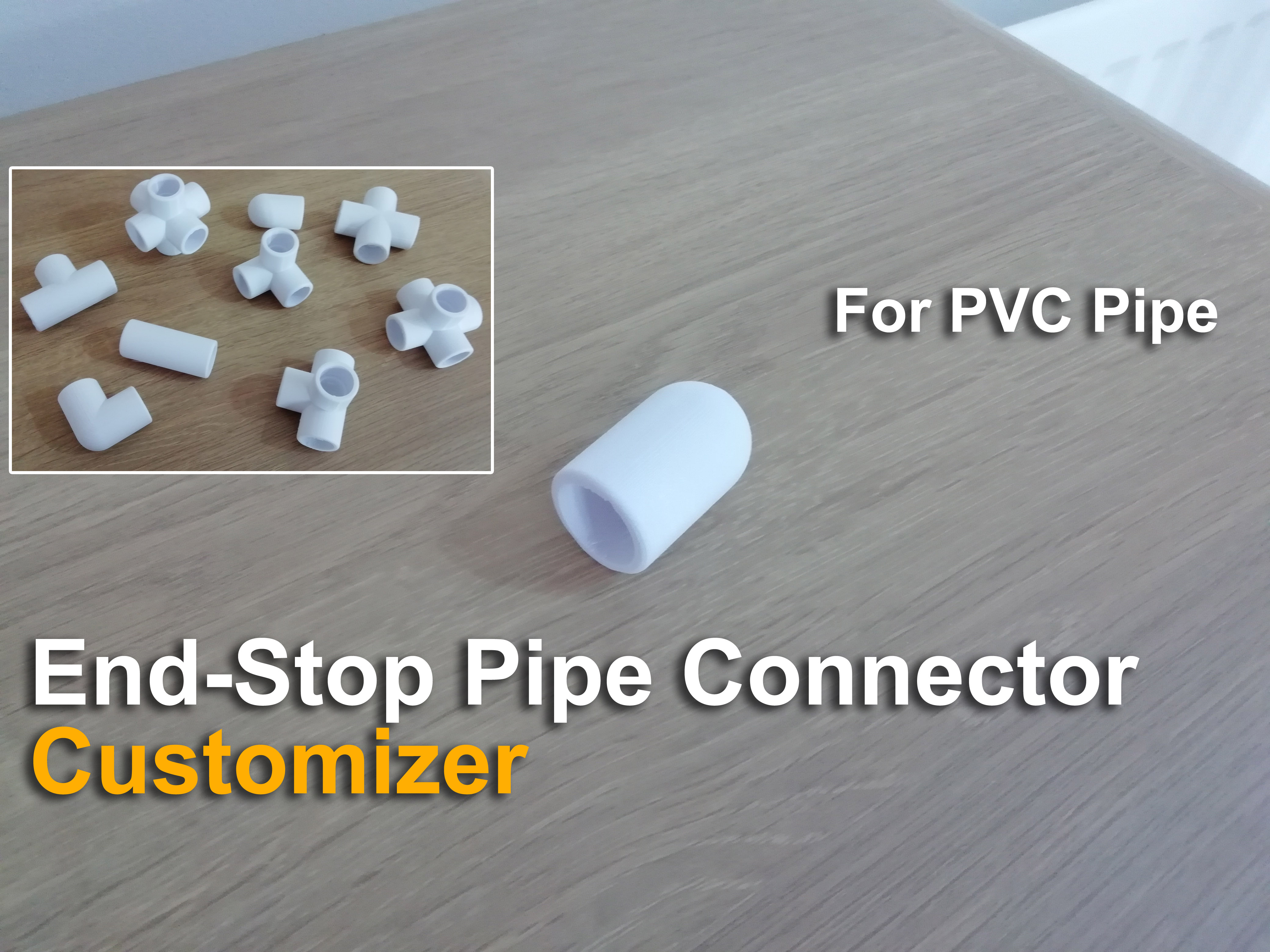 End Stop Pipe Connector