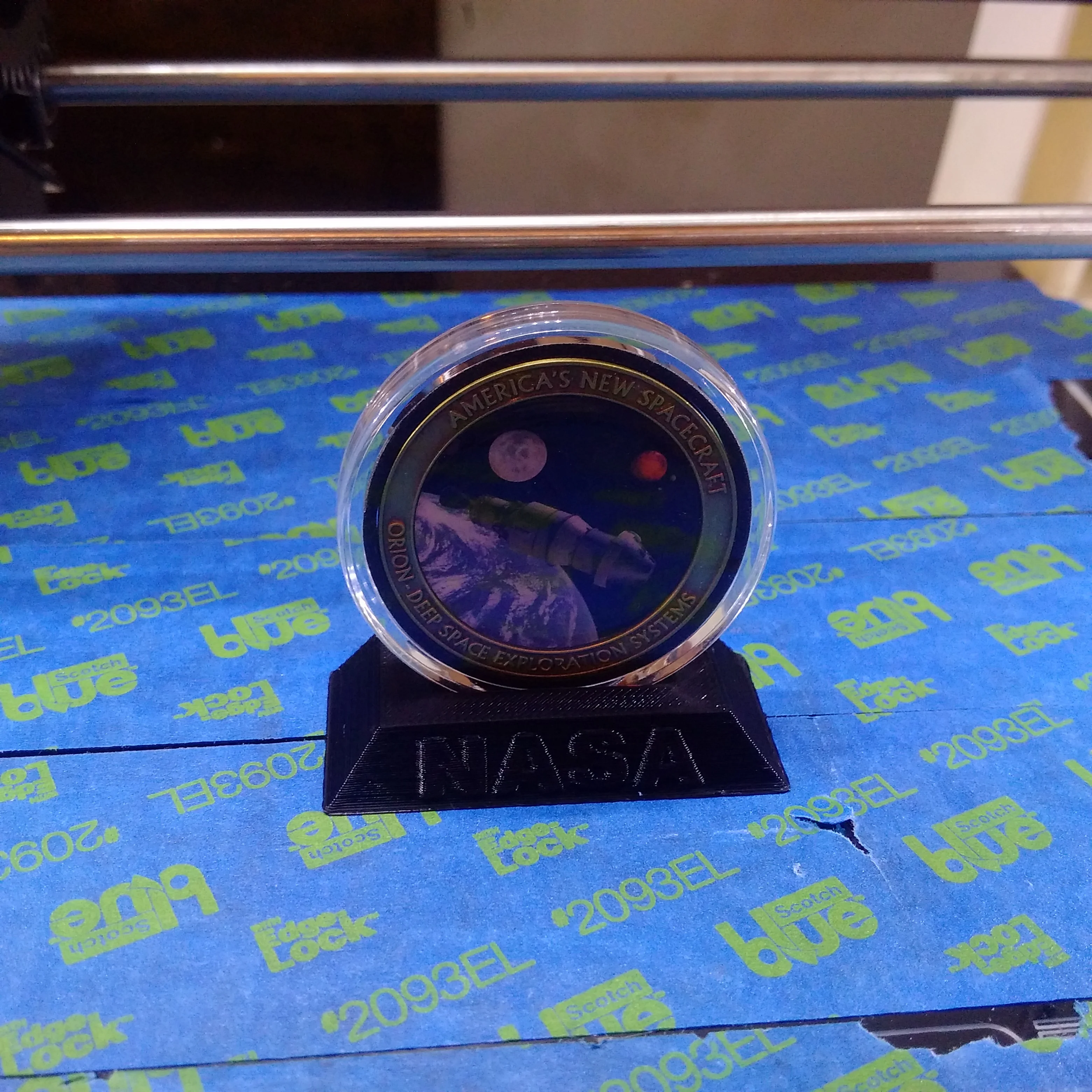 NASA Coin / Medallion Holder (Orion EFT-1)