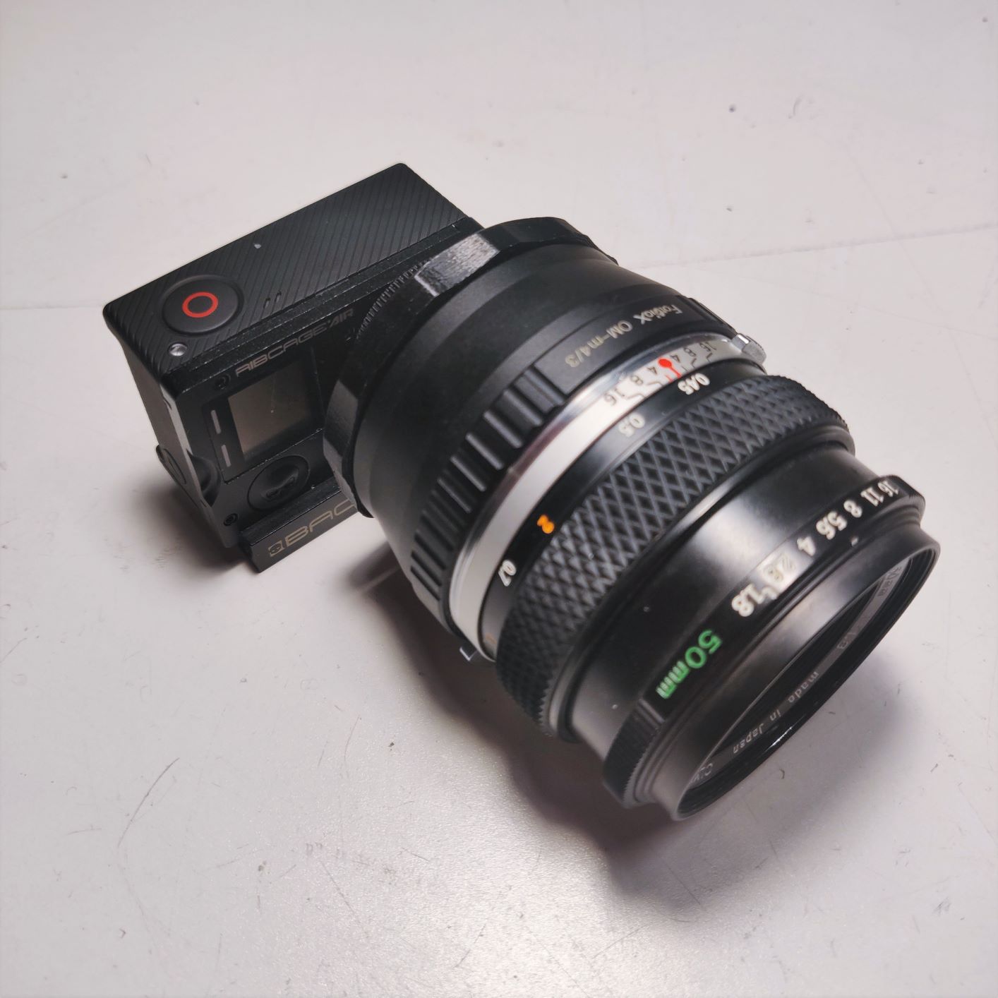 C Mount (CS Mount) to Micro Four Thirds/MFT adapter