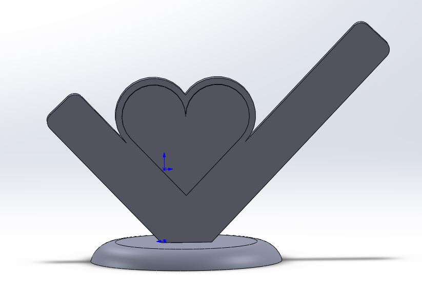 Stela "I LOVE"