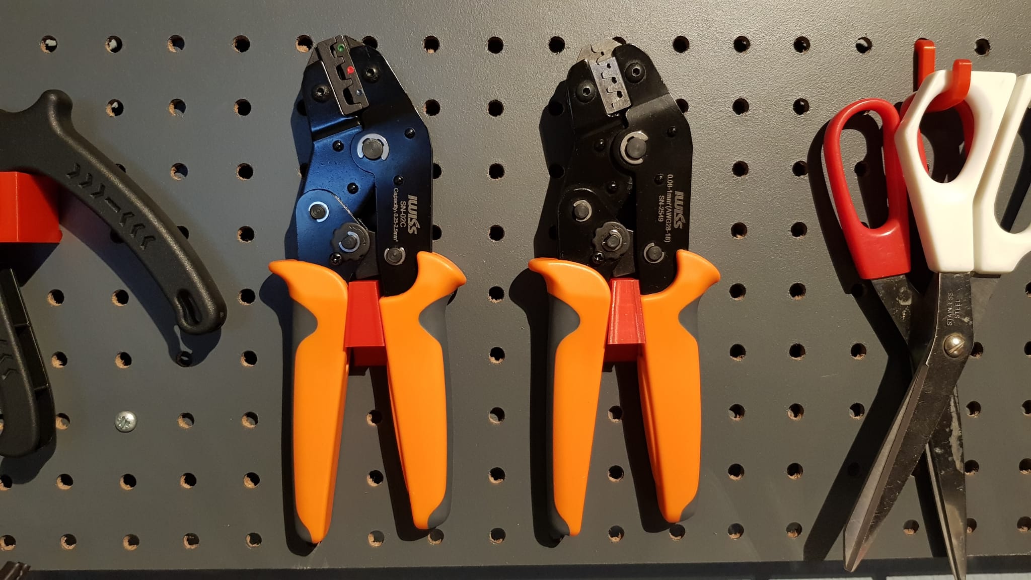 Pegboard Crimp Tool Holder (SN-48B, SN-2549, SN-02C, etc)