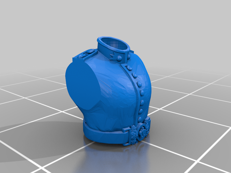 28mm Heroic Tunic Torso for Guardsmen