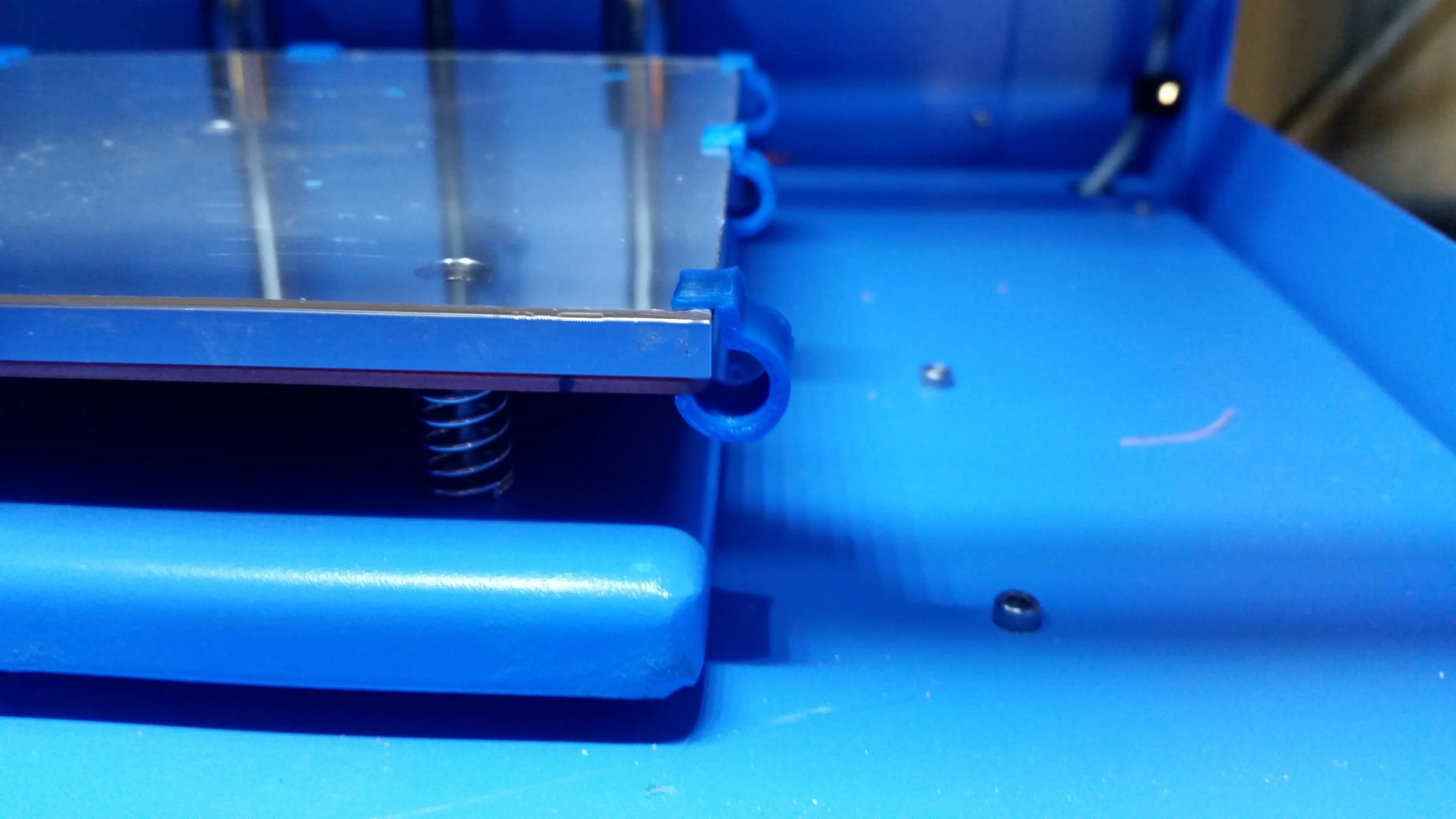 QIDI X-One PEI Sheet Bed Clip