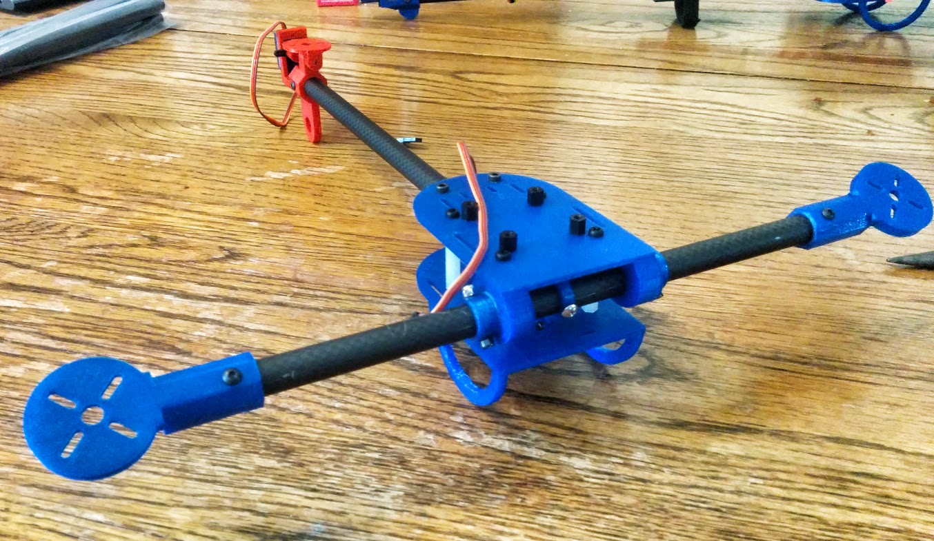 Excelsior Bravo - Tilt-rotor Tricopter v2.0