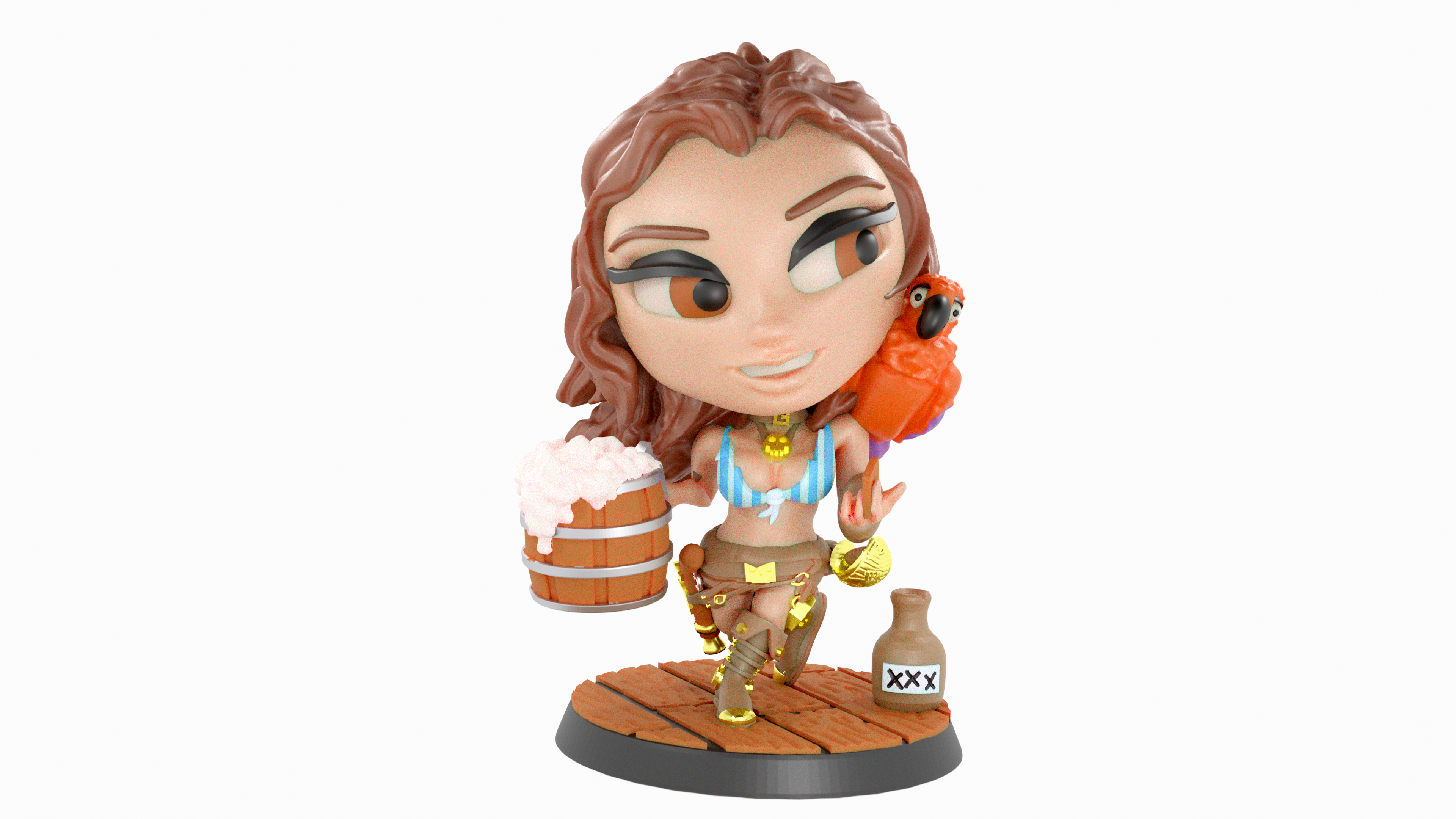 Pirate Chibi Chick