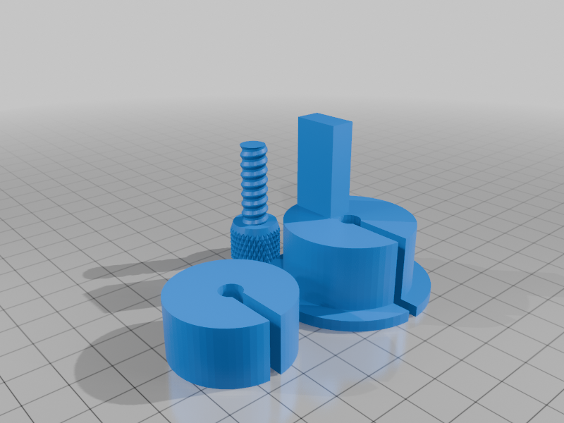 Hub set with set screw