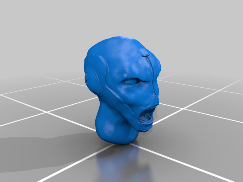 Lower Res, properly scaled Space Communist heads