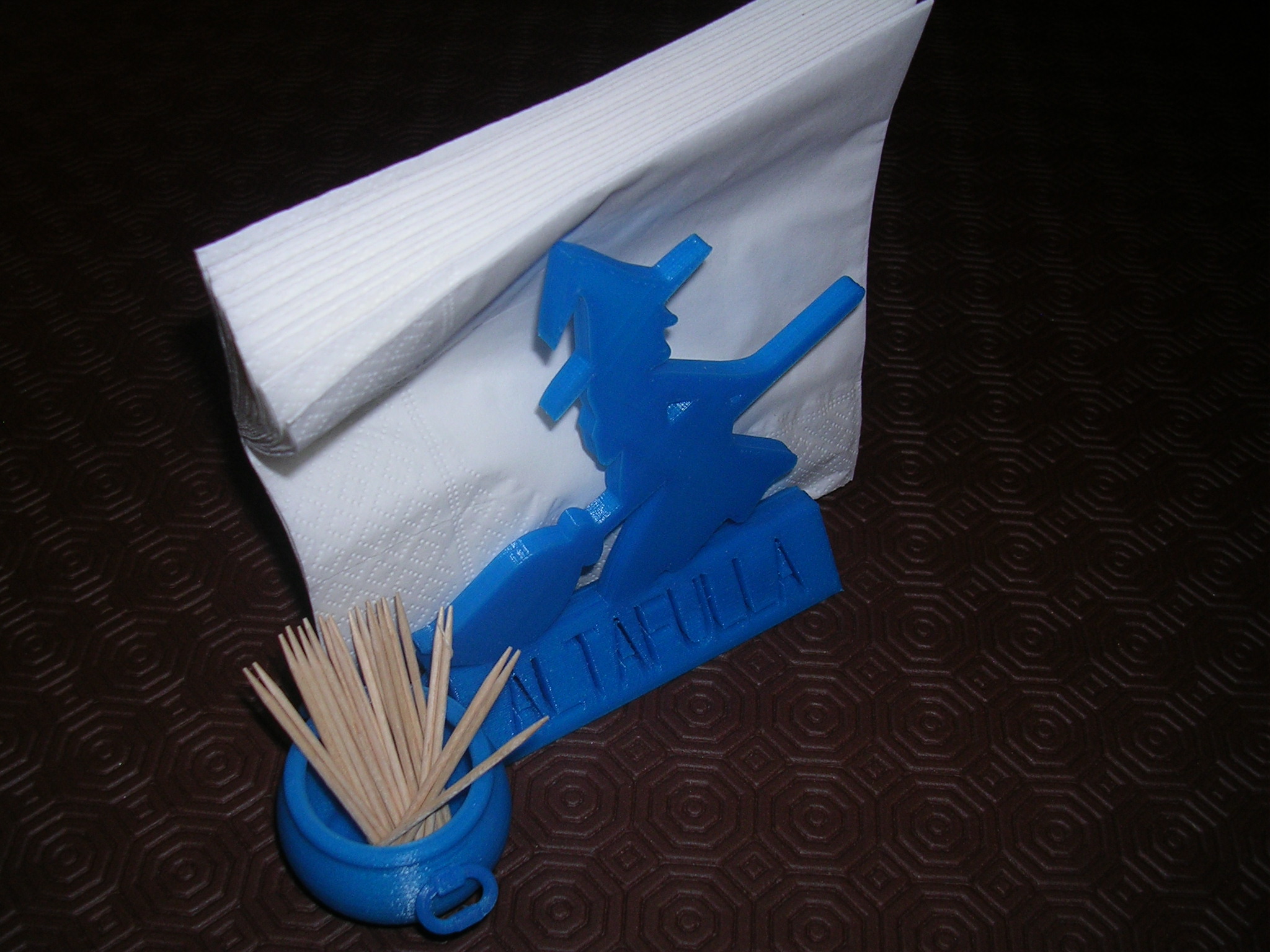 Witch napkin holder
