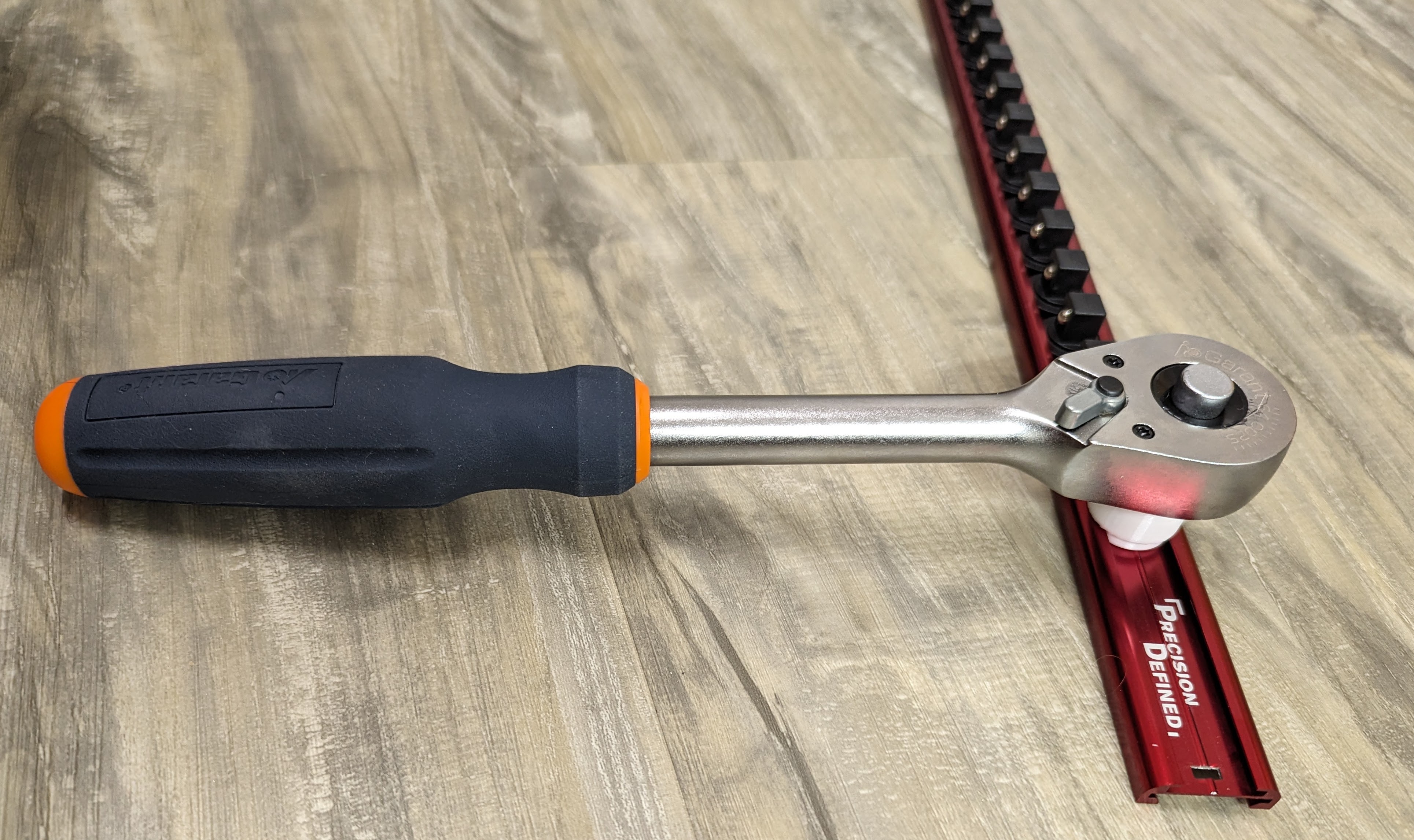 Precision Defined Socket Rail 1/2" Ratchet Mount