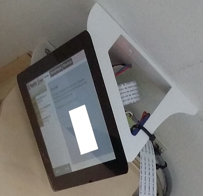 Mount 4 Adafruit 7inch Pi-Touchdisplay
