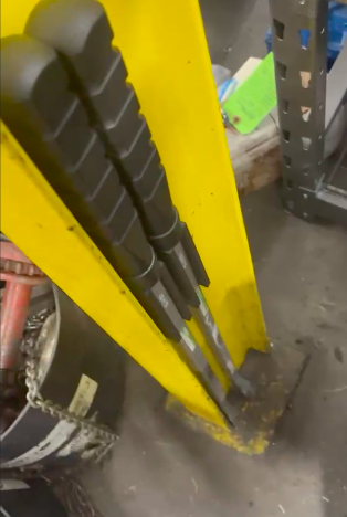 36in Harbor Freight Pry Bar Holder