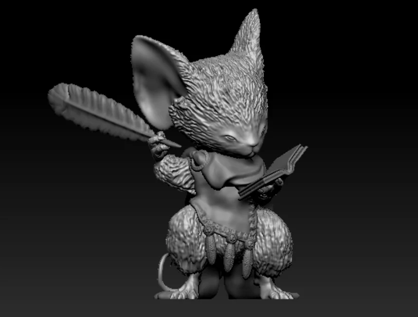 Mouse Guard Inspired - Scribe