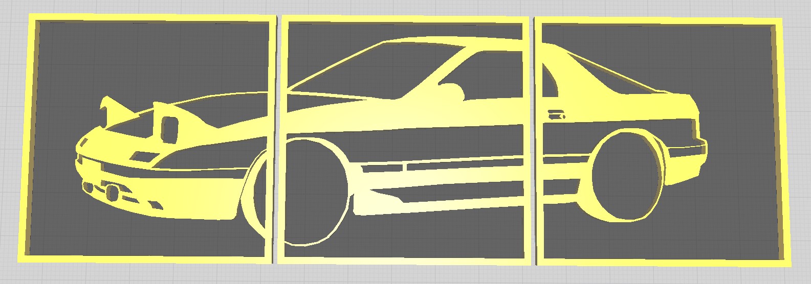 Mazda RX-7 Wall Art rx7
