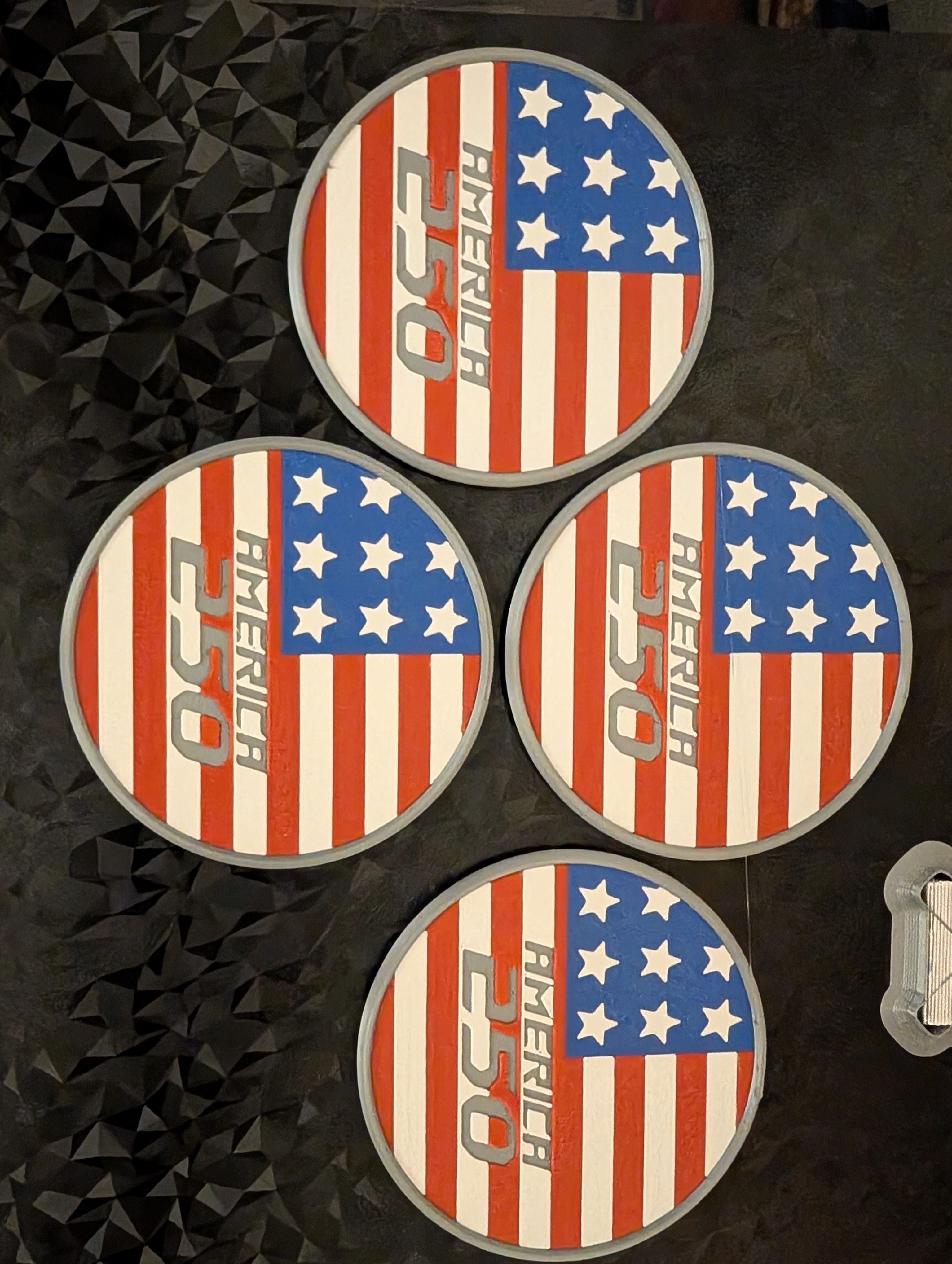 America 250 Coaster