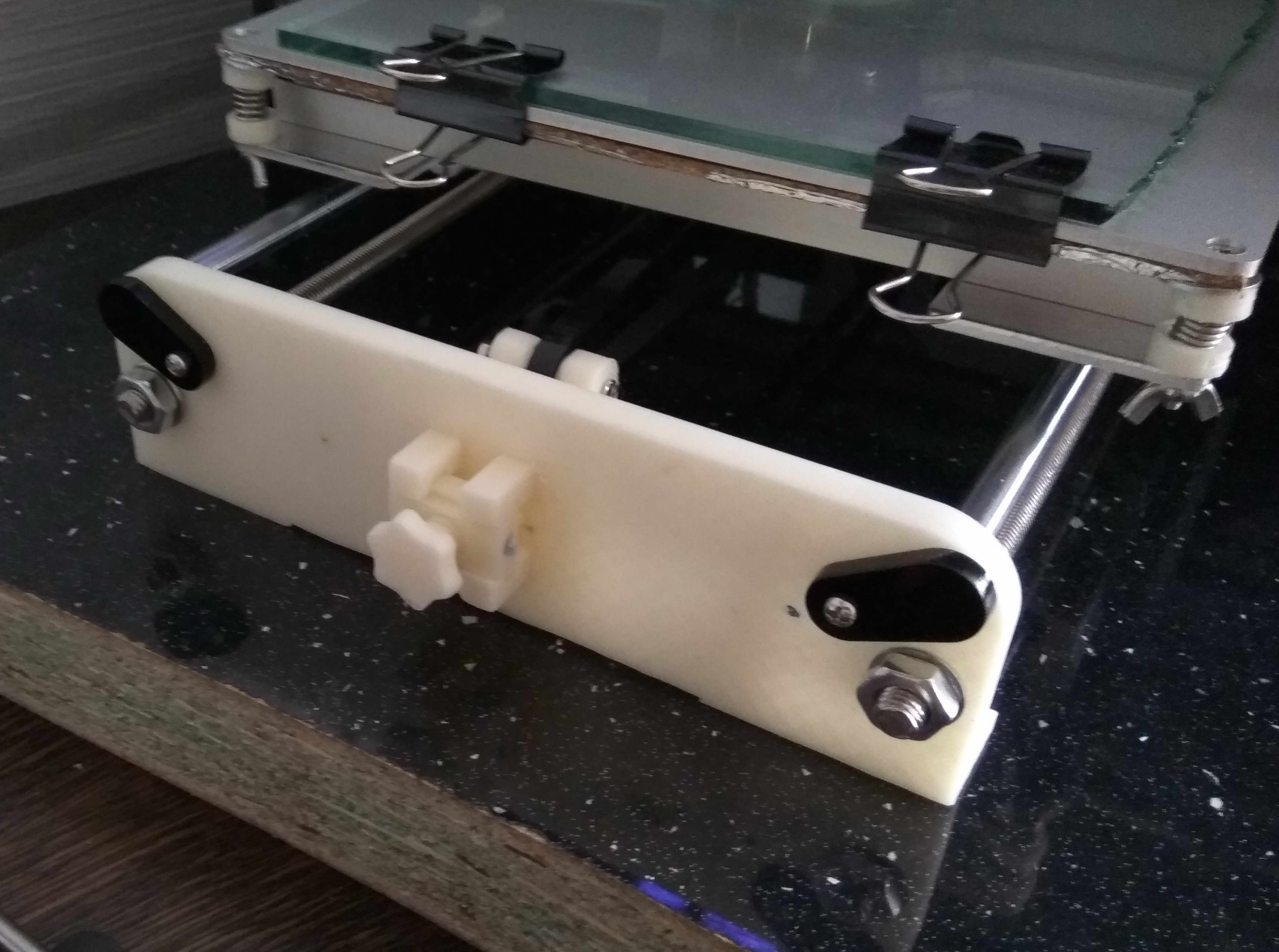 Anet A6 Y-front panel and belt tension