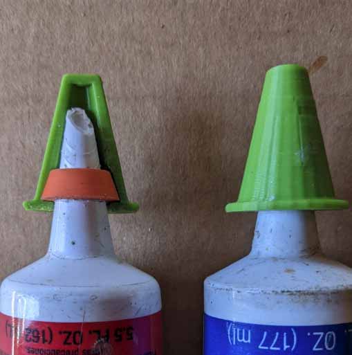 Caulk Tube Cap