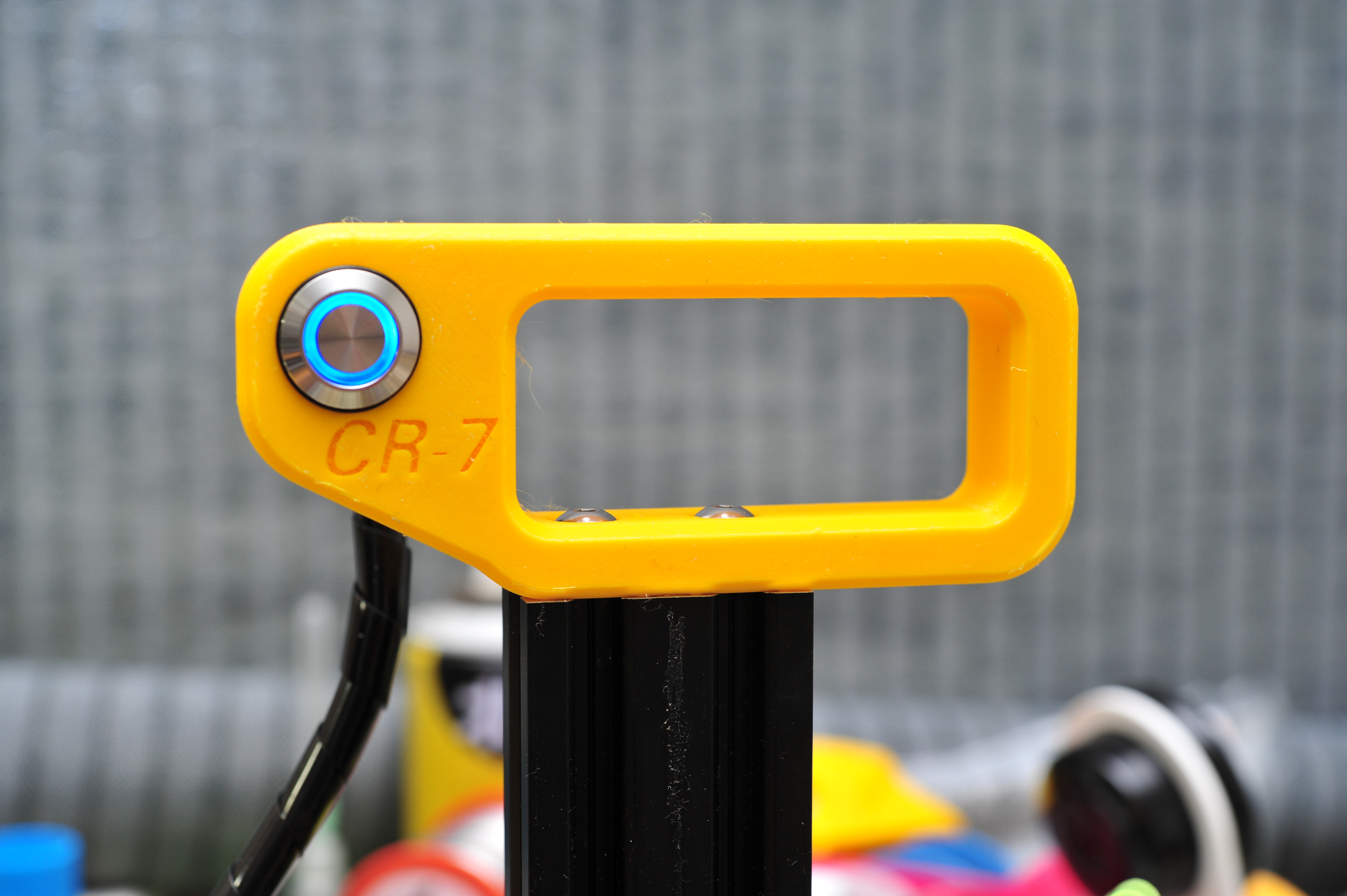 Handle with power button for CR-7