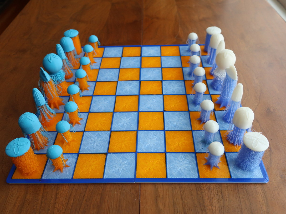 Chess Set - Jellyfish drooloop