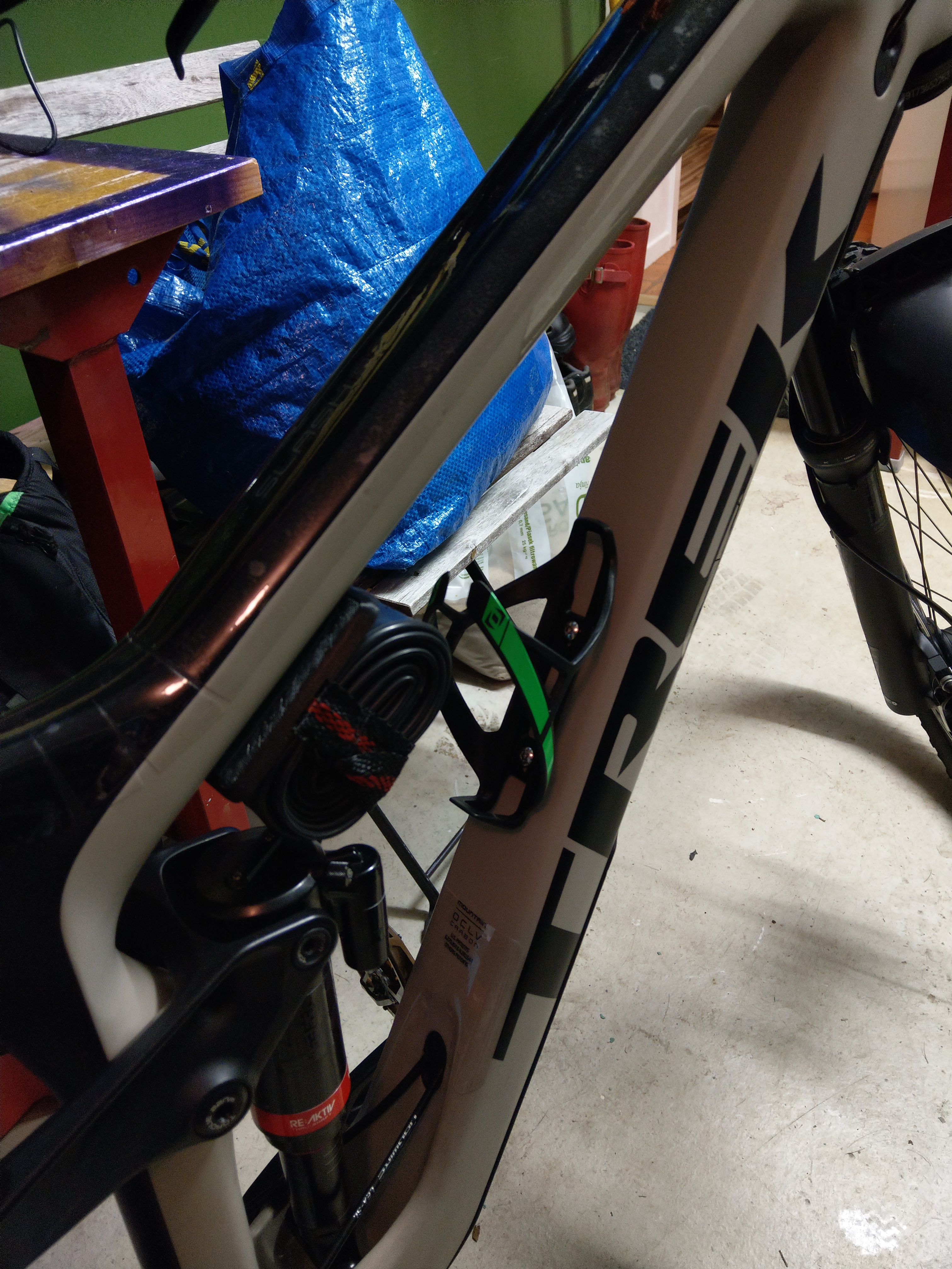Mtb tube or tool holder.