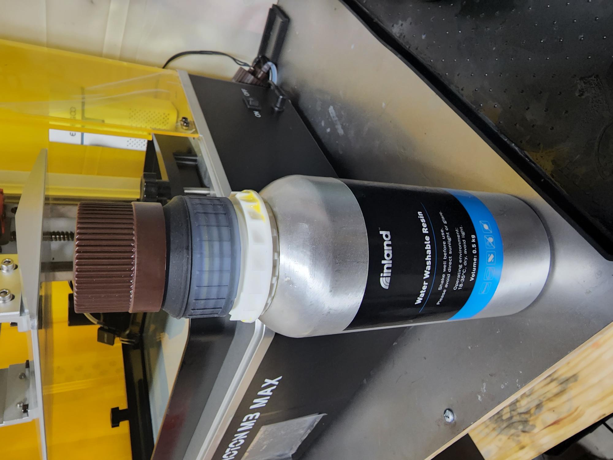 Anycubic M3 Autofill Bottle Adapter