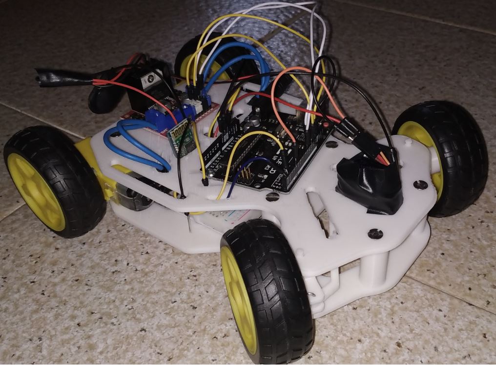 3D Printed Arduino RC CAR