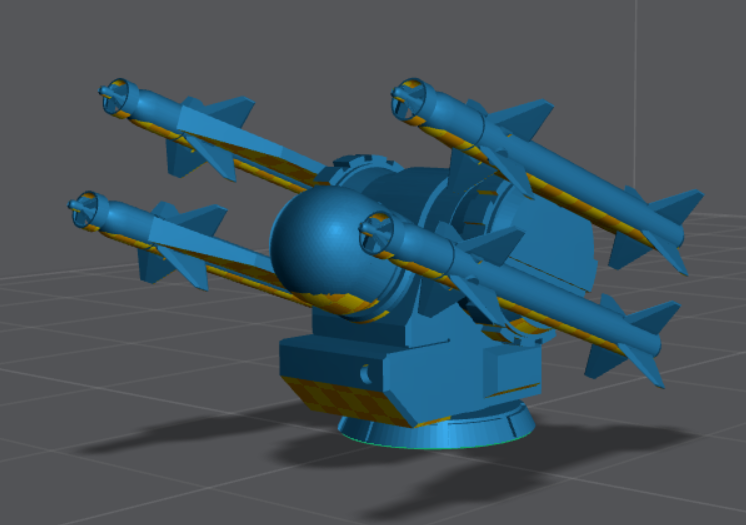 Anti Aircraft missile defense system
