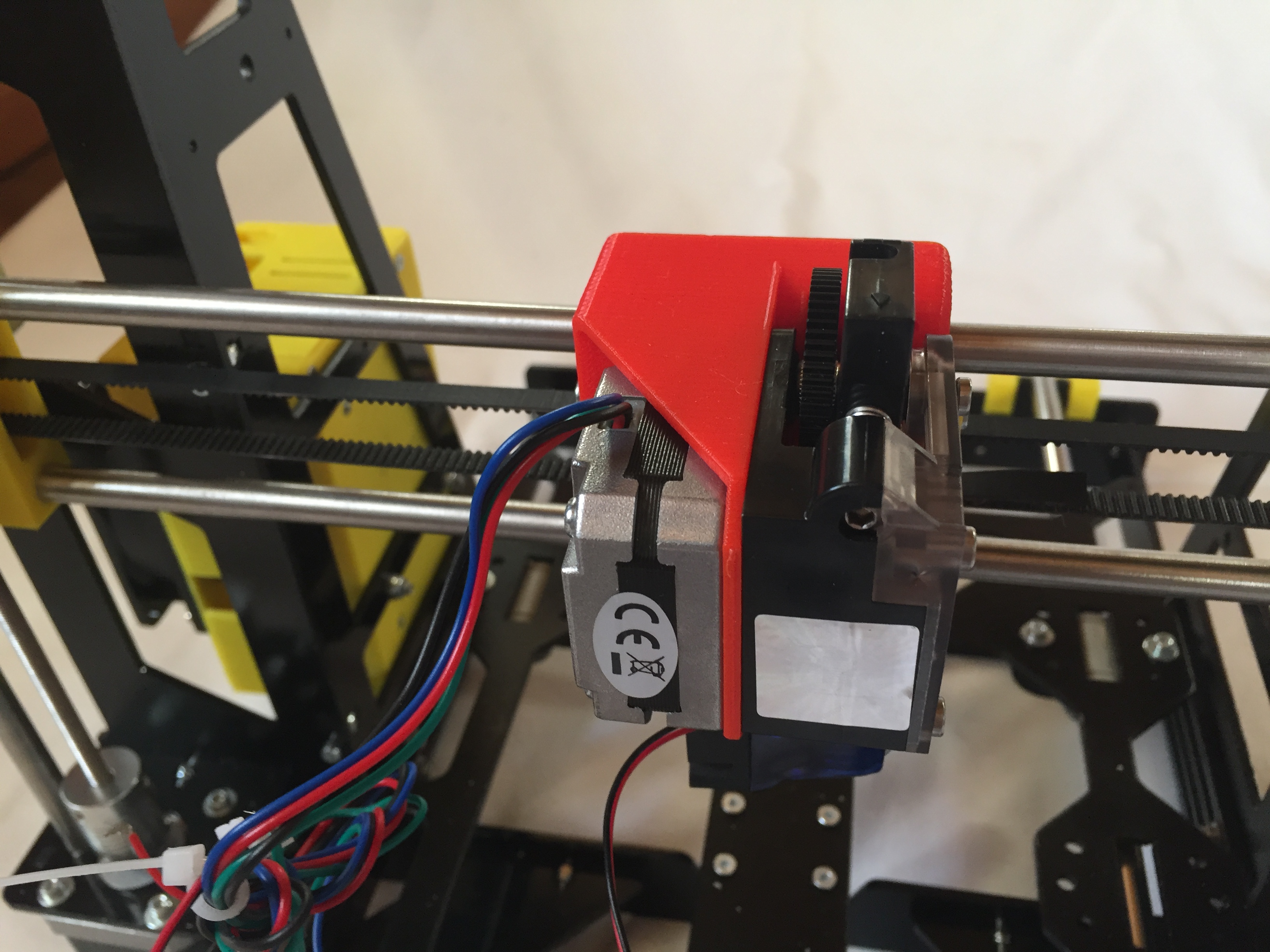 E3D Titan Extruder Upgrade for Prusa Steel Igus bearings