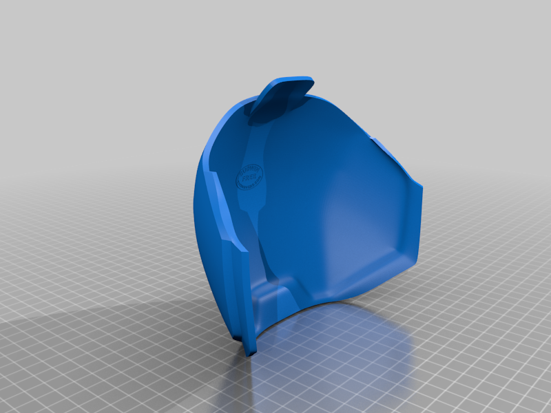Daredevil helmet multipiece