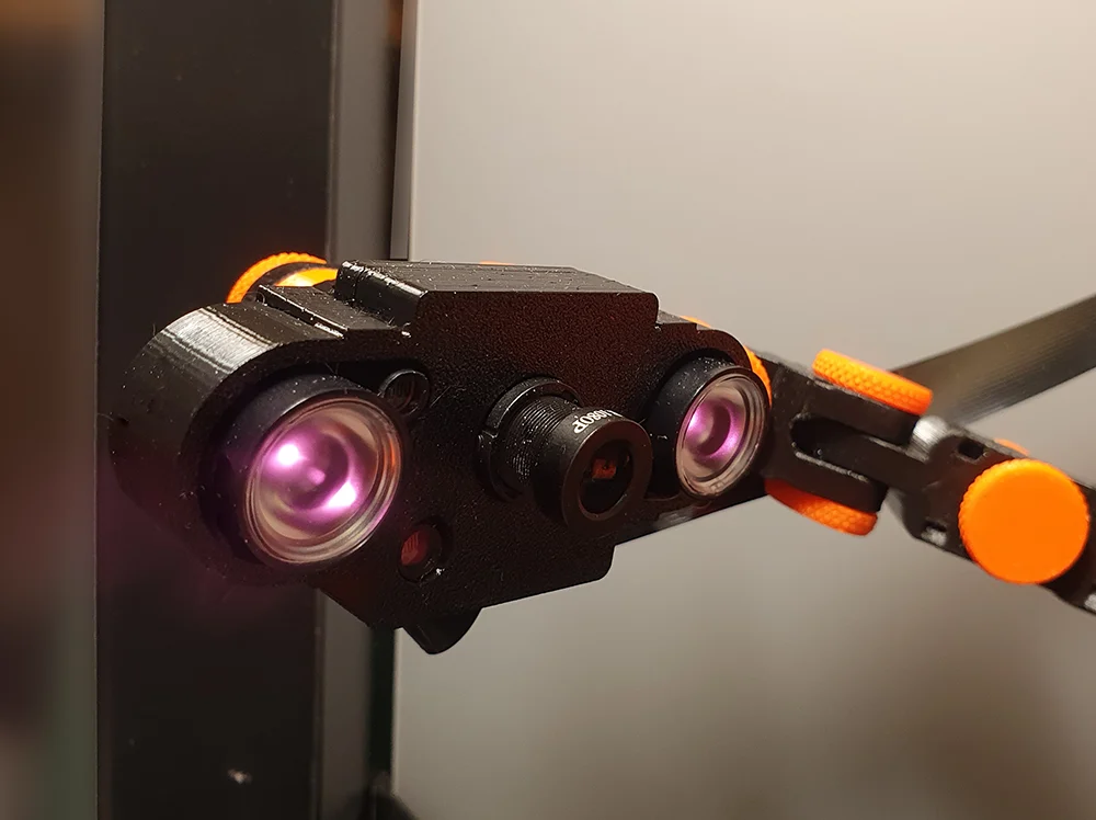 Electreeks Full HD Cam Mount for Articulating Raspberry Pi Camera Mount for Prusa MK3 and MK2