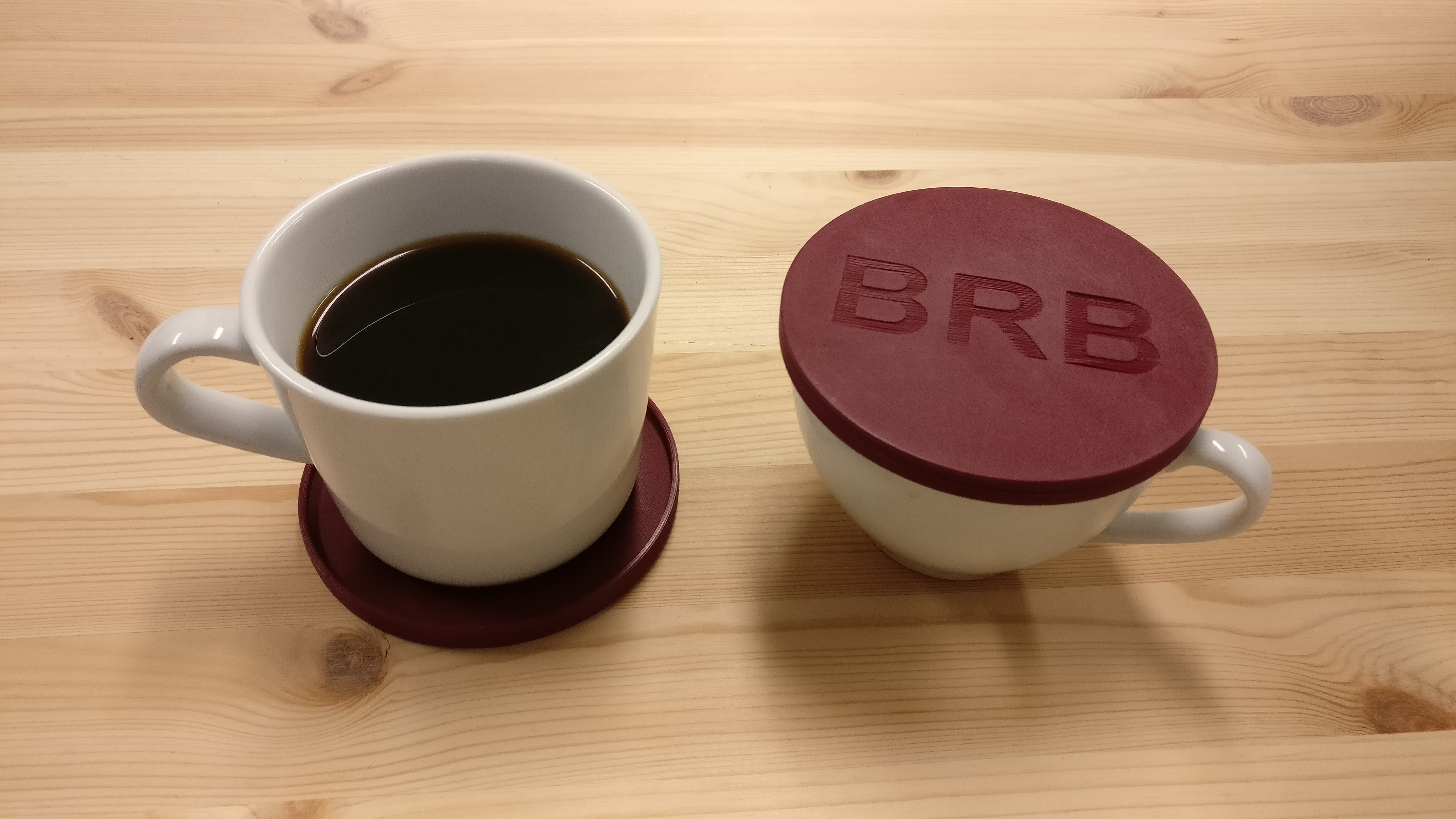 BRB Coffee Coaster / Thermo Lid