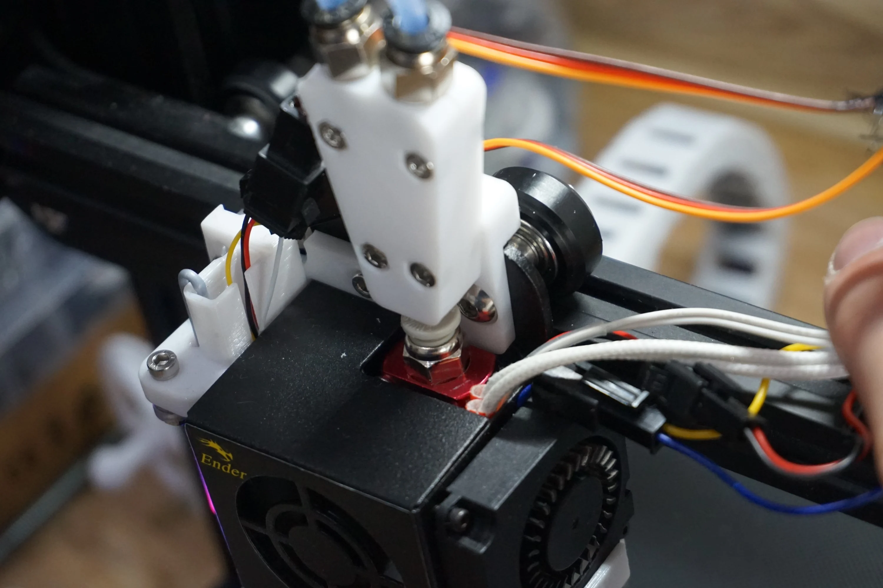 Multimaterial Y joiner holder for Ender-2/Ender-3/Ender-5/CR-10 and similar