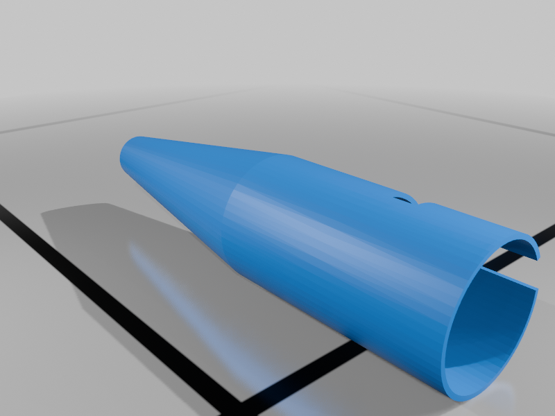 DataVac Blower Test Nozzle with locking channel