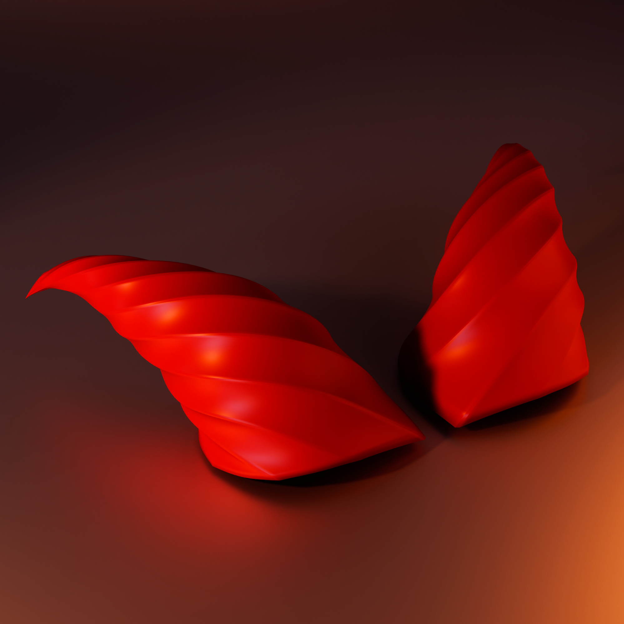 Spiral Demon Horns