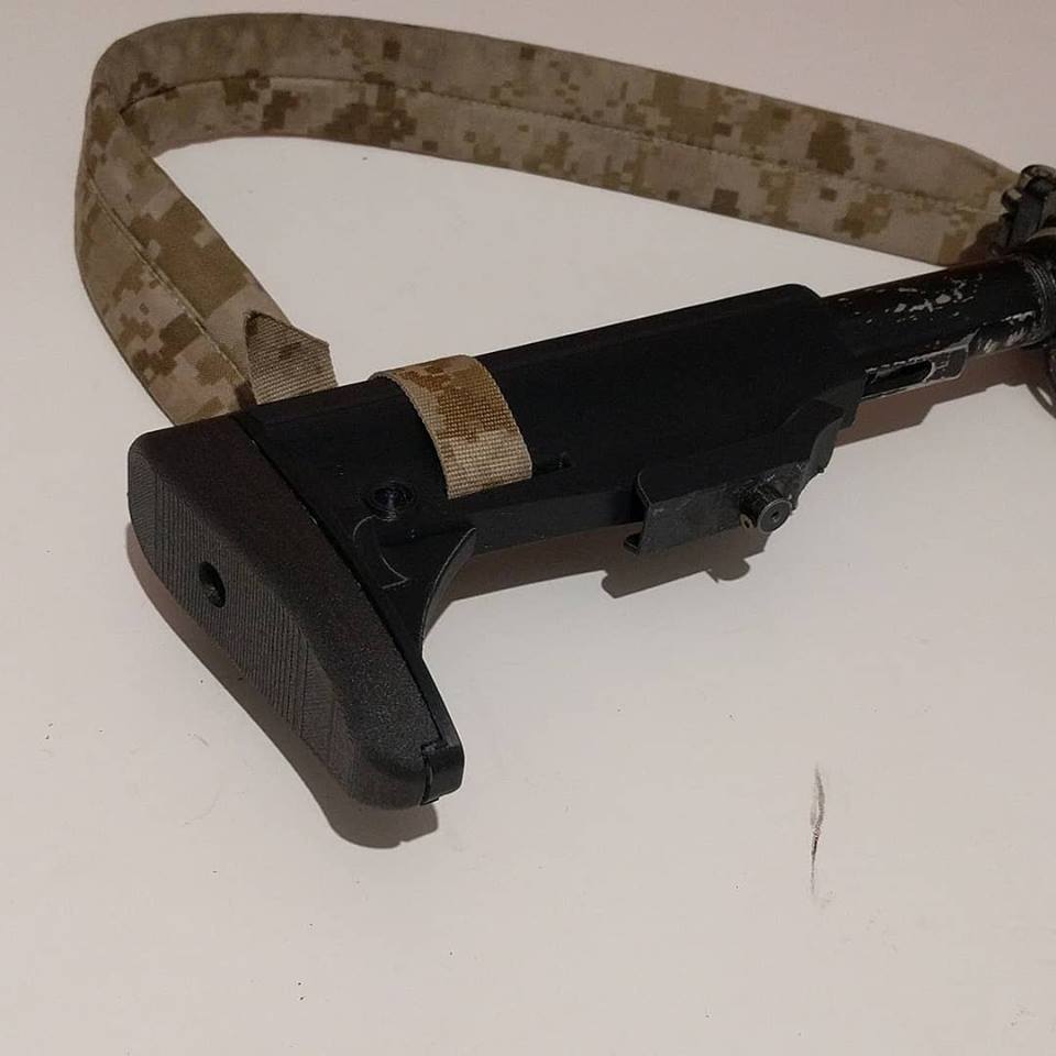 M4/AR15 Compatible Airsoft Lightweight Stock