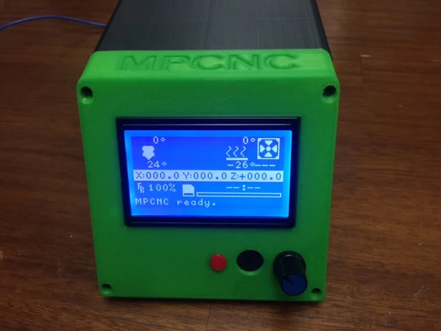 MPCNC control box with keystone ethernet connections