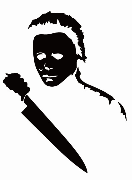 Michael Myers wall art