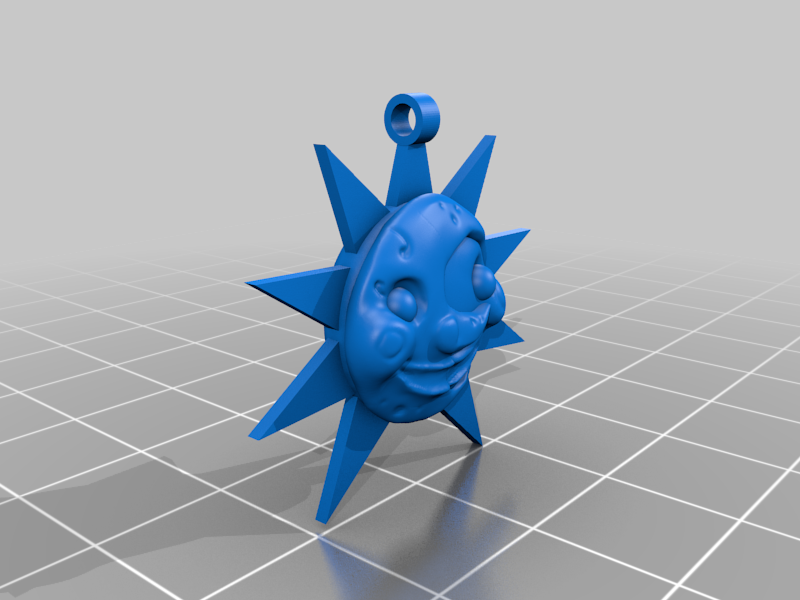FNAF Sun Head EarRings