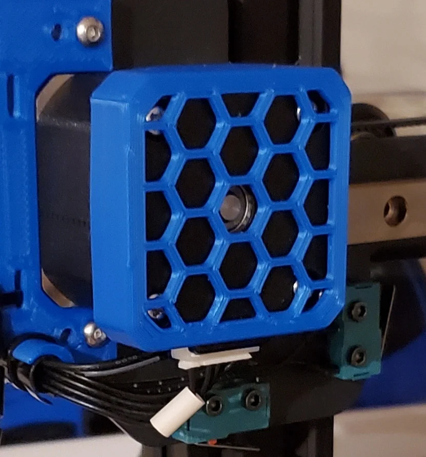 Kingroon KP3s X axis stepper cover nema